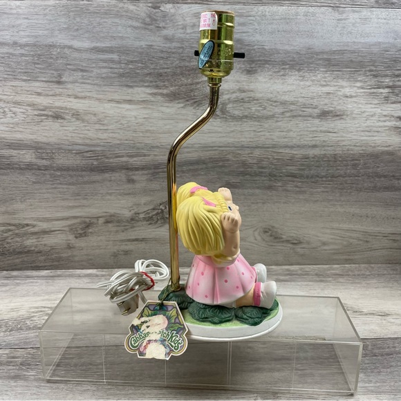 Vintage 1983 CABBAGE PATCH KIDS NIGHT LIGHT LAMP ORIGINAL 13'' TALL Works NWT - Picture 4 of 14